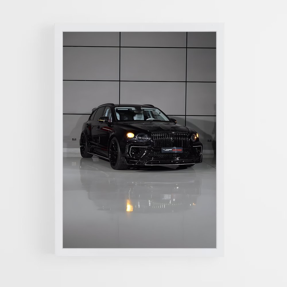 Poster Bentayga de speed – affiche Bentley (vue 3)